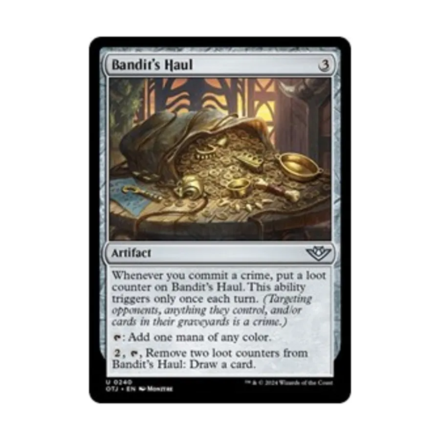 CCG Улов бандита (U), MTG - Outlaws of Thunder Junction
CCG Улов бандита (U), MTG - Outlaws of Thunder Junction