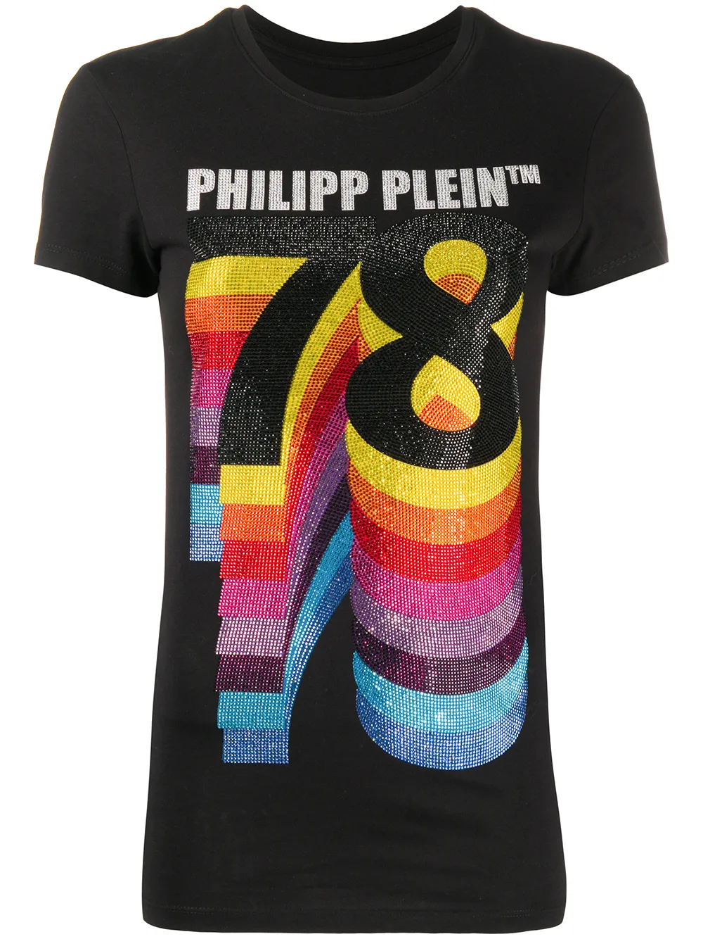 Декорированная футболка с принтом 78 Philipp Plein, черный
Декорированная футболка с принтом 78 Philipp Plein, черный