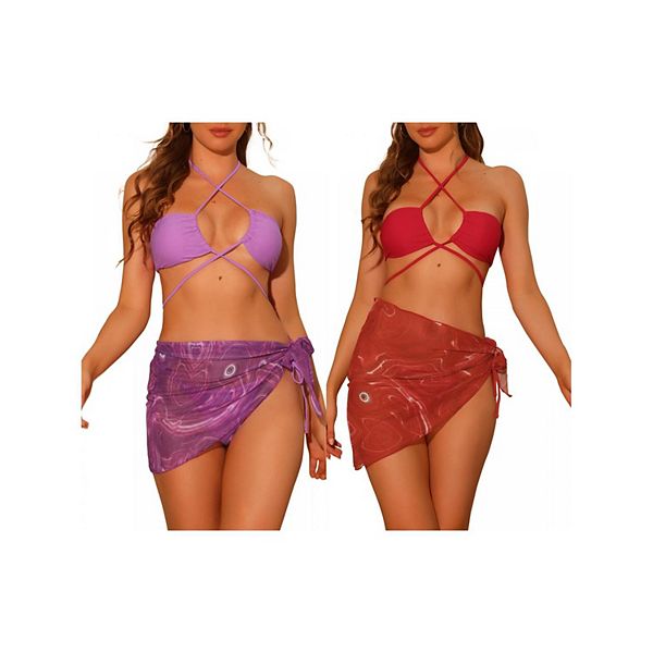 2 комплекта женского бикини-бандо с кольцом и саронгом Inspire Chic, Red Purple, Красный, 2 комплекта женского бикини-бандо с кольцом и саронгом Inspire Chic, Red Purple
2 комплекта женского бикини-бандо с кольцом и саронгом Inspire Chic, Red Purple, Красный, 2 комплекта женского бикини-бандо с кольцом и саронгом Inspire Chic, Red Purple