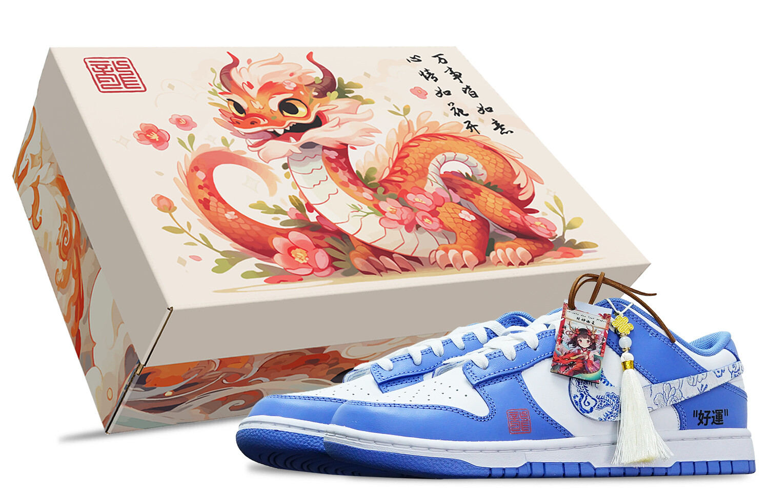 Обувь для скейтбординга Nike Dunk унисекс, Blue and white porcelain dragon pattern
Обувь для скейтбординга Nike Dunk унисекс, Blue and white porcelain dragon pattern