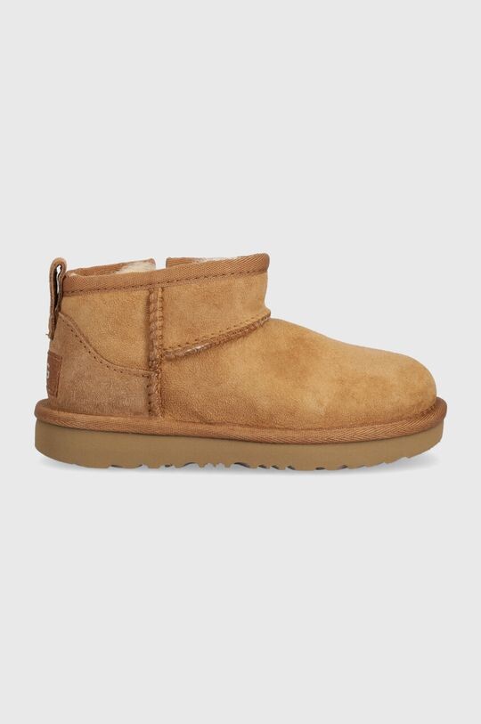 Детские замшевые зимние ботинки T CLASSIC ULTRA MINI Ugg, бежевый 
Детские замшевые зимние ботинки T CLASSIC ULTRA MINI Ugg, бежевый