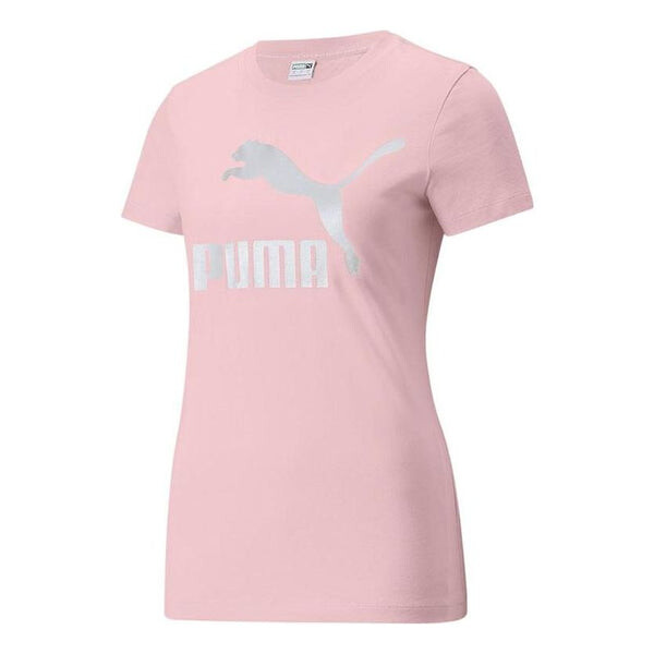 Футболка (WMNS) PUMA Classics Logo Tee Big Logo Printing Sports Short Sleeve Pink, розовый
Футболка (WMNS) PUMA Classics Logo Tee Big Logo Printing Sports Short Sleeve Pink, розовый
