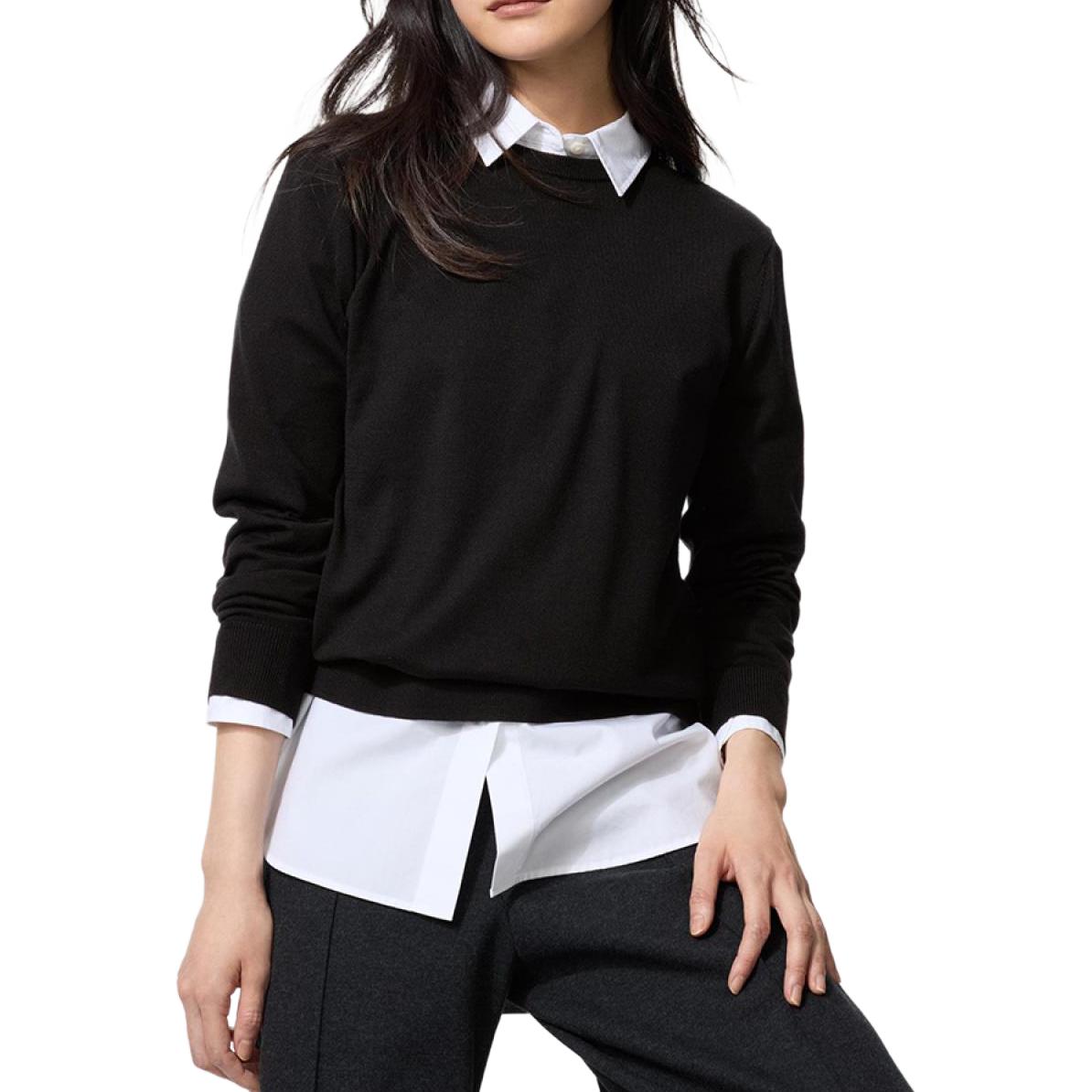 UNIQLO Свитер женский черный
UNIQLO Свитер женский черный