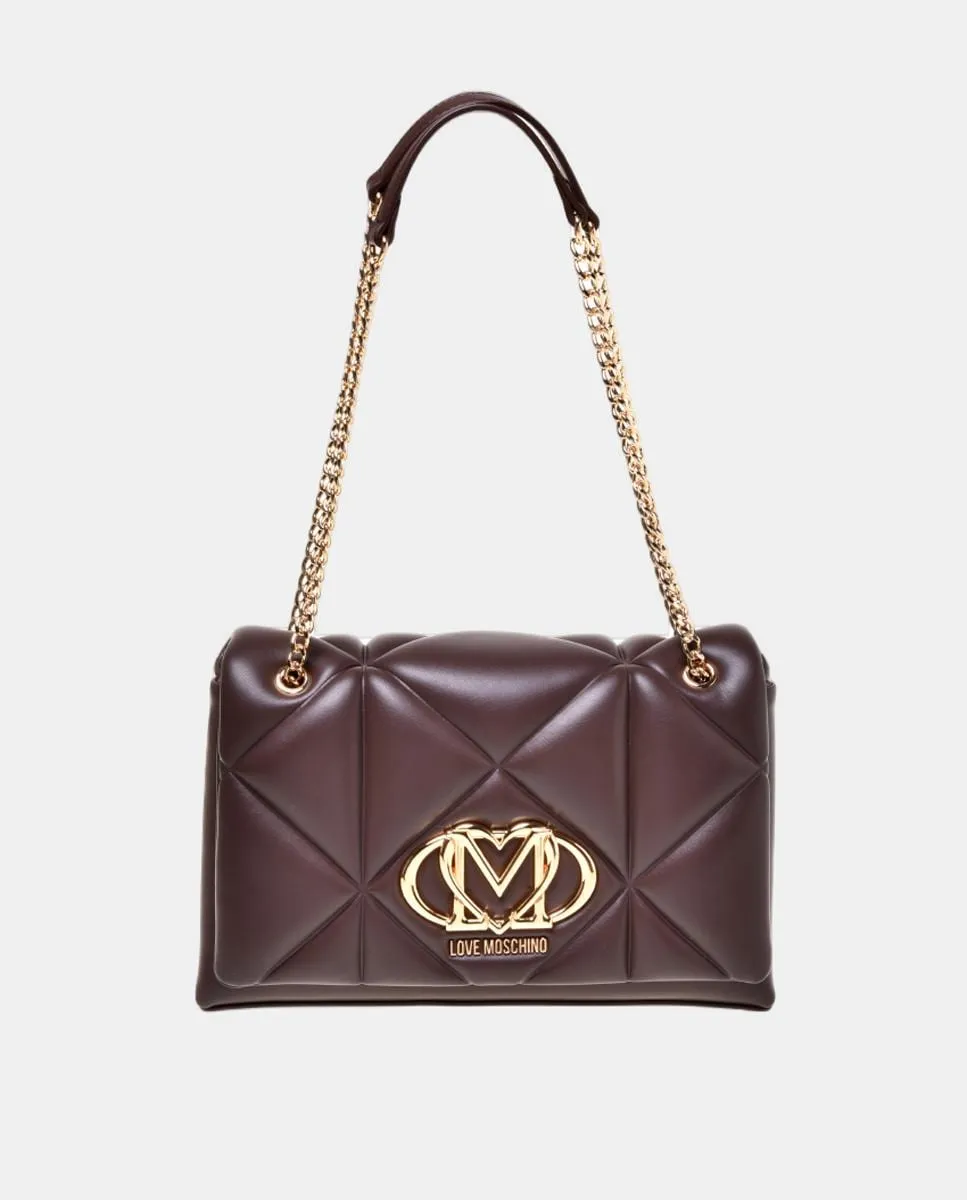 Сумка через плечо Love Moschino, коричневый
Сумка через плечо Love Moschino, коричневый