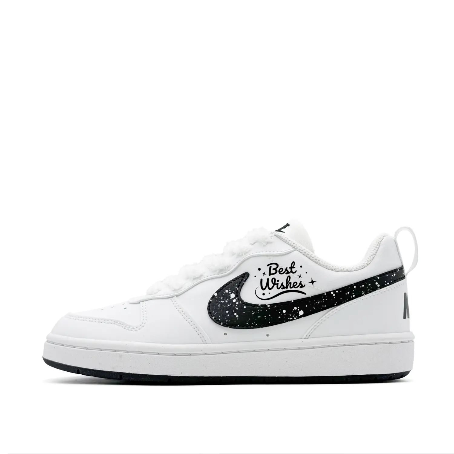 Nike Court Borough All Wishes Fulfilled устойчивые к истиранию низкие детские скейтбординг кроссовки Black
Nike Court Borough All Wishes Fulfilled устойчивые к истиранию низкие детские скейтбординг кроссовки Black