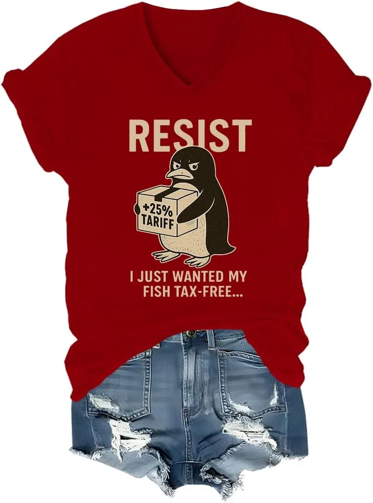 Футболка Penguin Resist с V-образным вырезом
Футболка Penguin Resist с V-образным вырезом