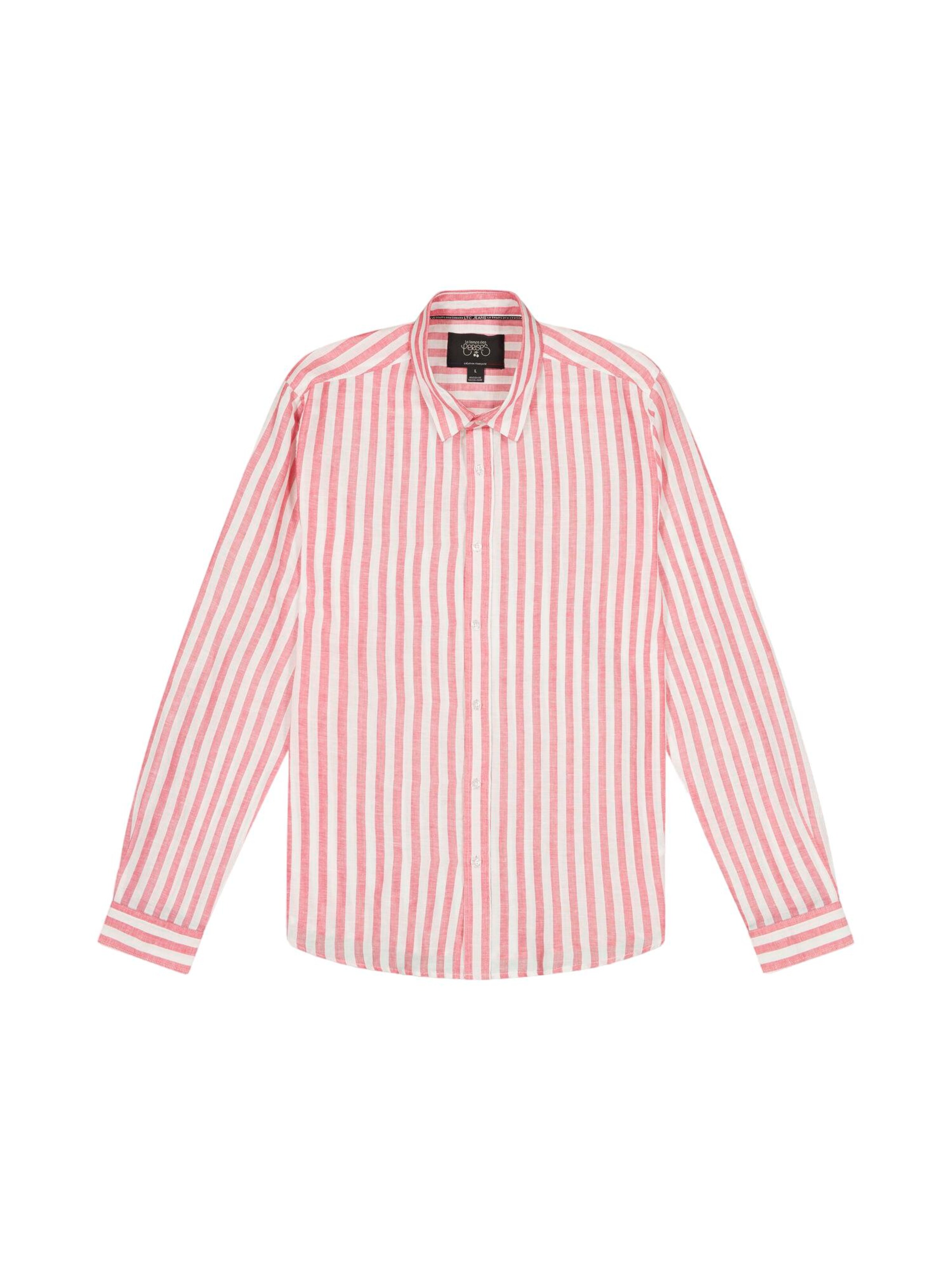 Le Temps Des Cerises Рубашка на пуговицах 'LIKA' комфортного кроя в красном цвете
Le Temps Des Cerises Рубашка на пуговицах 'LIKA' комфортного кроя в красном цвете