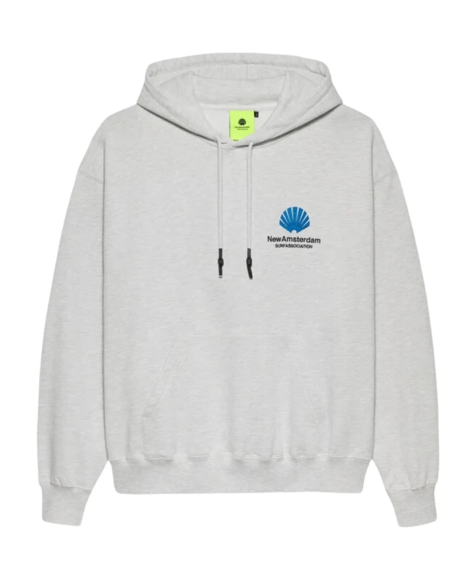 Худи с логотипом New Amsterdam Surf Association, серый
Худи с логотипом New Amsterdam Surf Association, серый