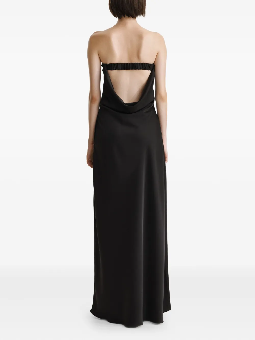 Платье макси без бретелек с карманами 2310 STUDIO, черный 
Платье макси без бретелек с карманами 2310 STUDIO, черный