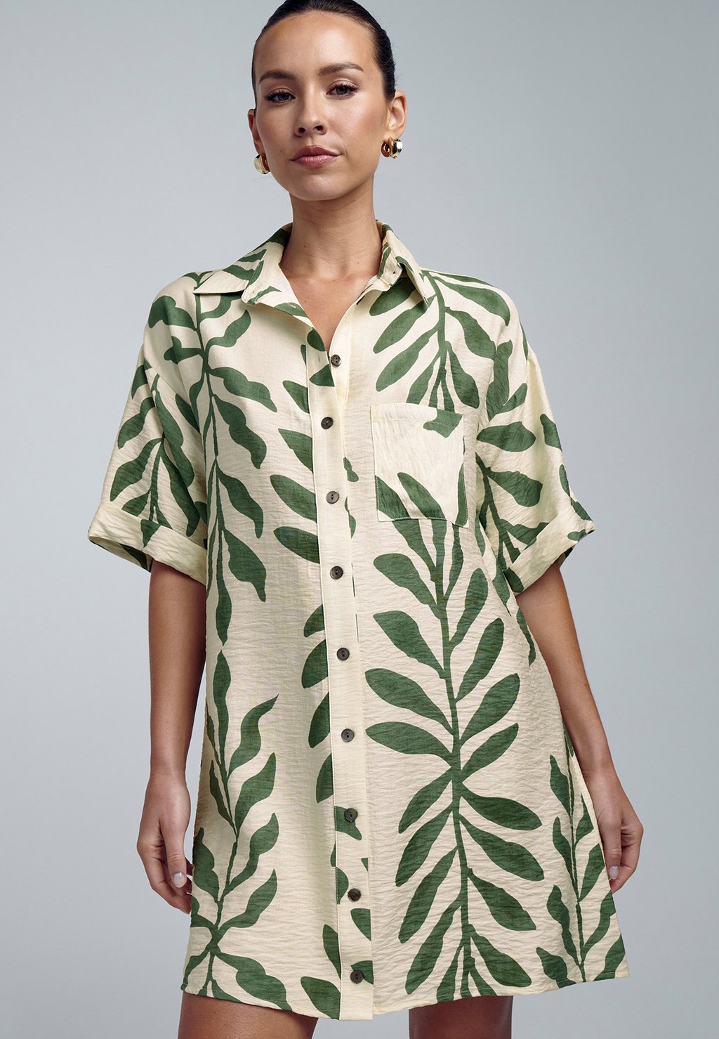 Платье-рубашка NESSA ST MRLO, зеленый
Платье-рубашка NESSA ST MRLO, зеленый