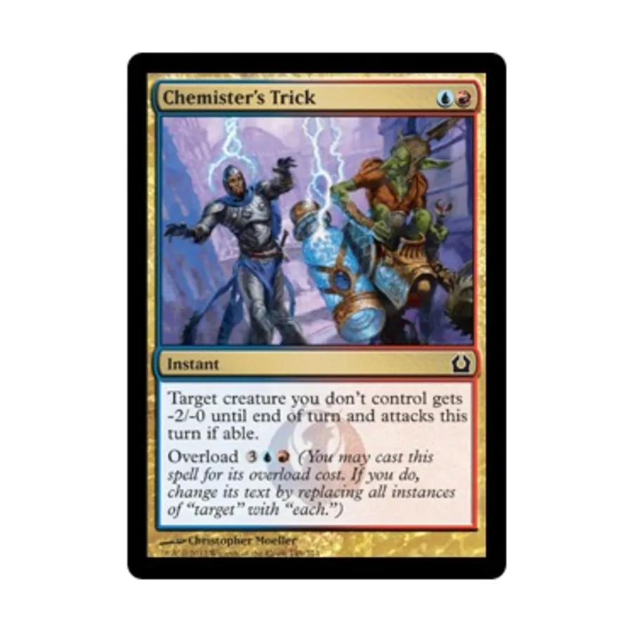 CCG Химическая хитрость (C) (фольга), MTG - Return to Ravnica 
CCG Химическая хитрость (C) (фольга), MTG - Return to Ravnica