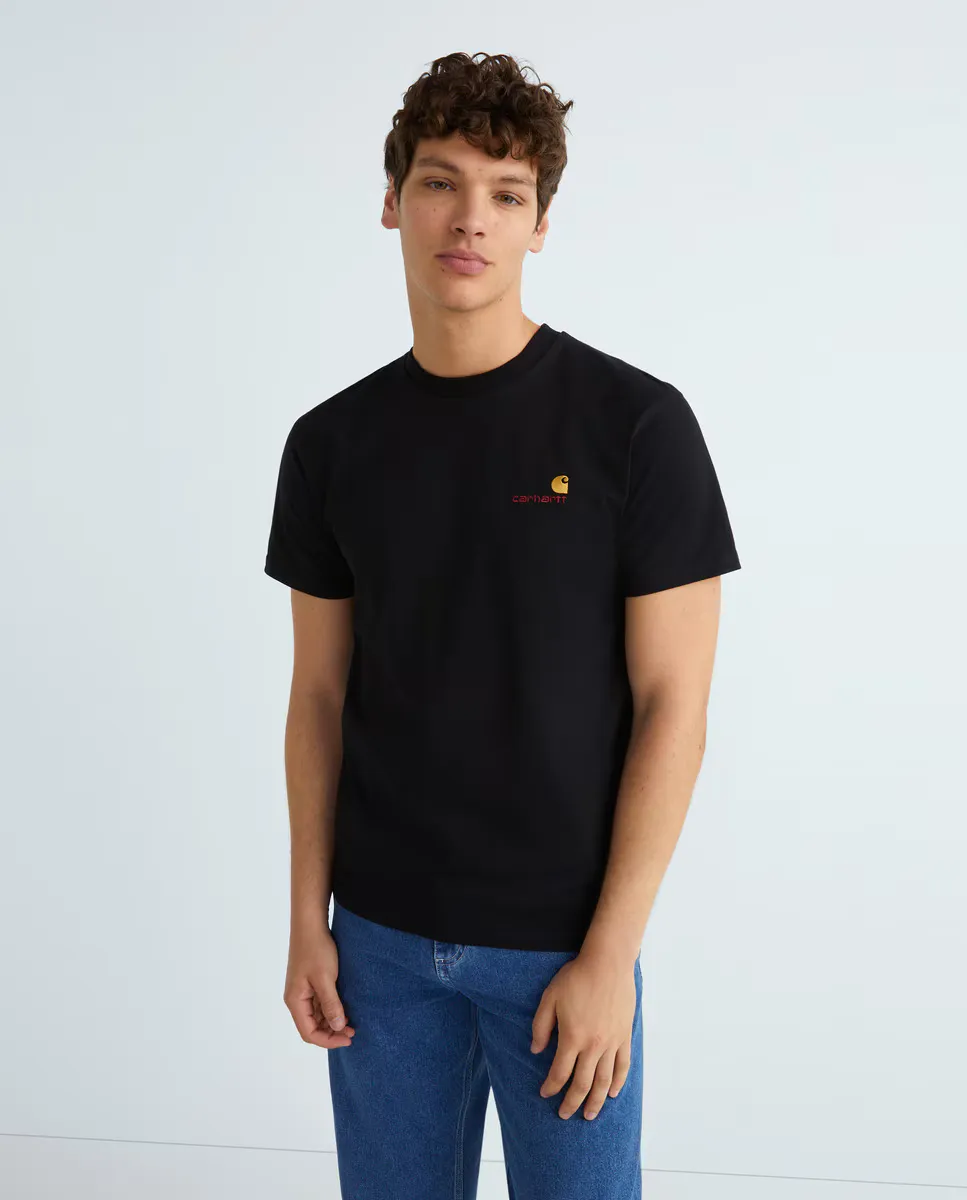 Мужская футболка с логотипом Carhartt WIP, черный
Мужская футболка с логотипом Carhartt WIP, черный