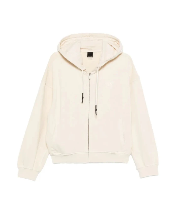 Свитер с капюшоном на молнии Pinko, бежевый
Свитер с капюшоном на молнии Pinko, бежевый