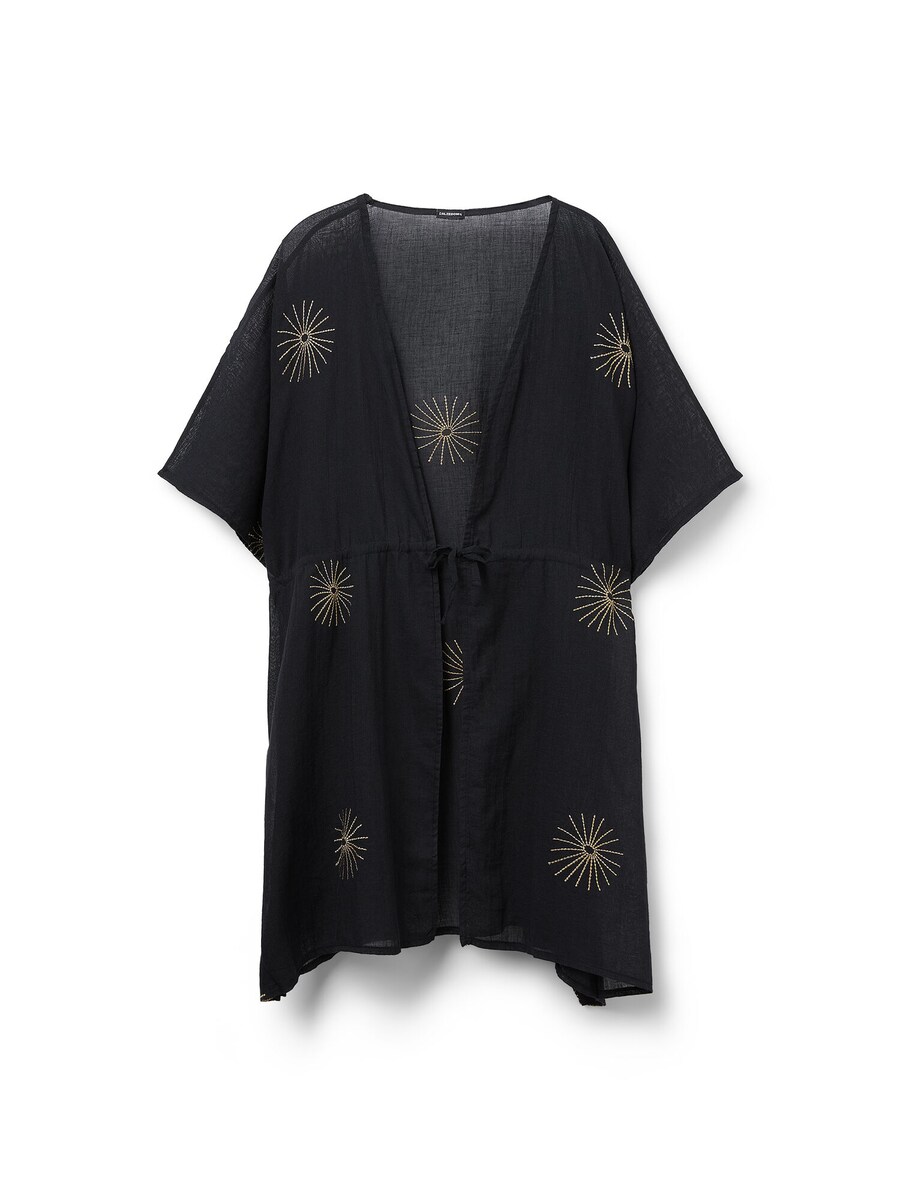 Летнее пальто CALZEDONIA, черный 
Летнее пальто CALZEDONIA, черный