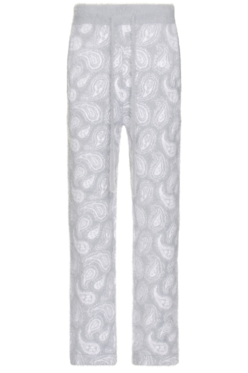 Брюки из норки цвета айс-синего Half Shadow, синий 
Брюки из норки цвета айс-синего Half Shadow, синий