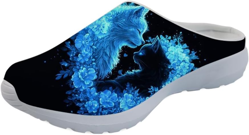 Forchrinse Hawaiian Palm Tree Watercolor Sky Beach Женские слипоны-мюли Мужские прогулочные кроссовки Садовые сабо Домашние туфли Легкие, Neon Cat Rose
Forchrinse Hawaiian Palm Tree Watercolor Sky Beach Женские слипоны-мюли Мужские прогулочные кроссовки Садовые сабо Домашние туфли Легкие, Neon Cat Rose