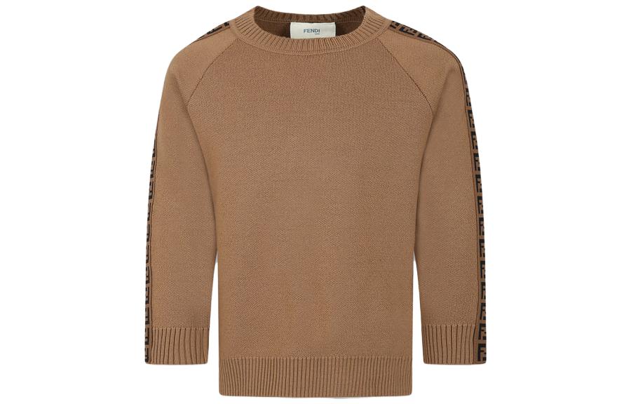 Детский свитер FENDI, коричневый
Детский свитер FENDI, коричневый