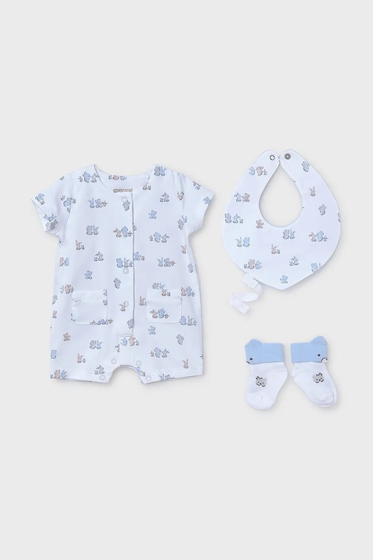 Комплект для новорожденного 4 предмета Mayoral Newborn, синий
Комплект для новорожденного 4 предмета Mayoral Newborn, синий