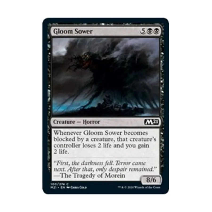 CCG Сеятель мрака (С), MTG - Core Set 2021
CCG Сеятель мрака (С), MTG - Core Set 2021