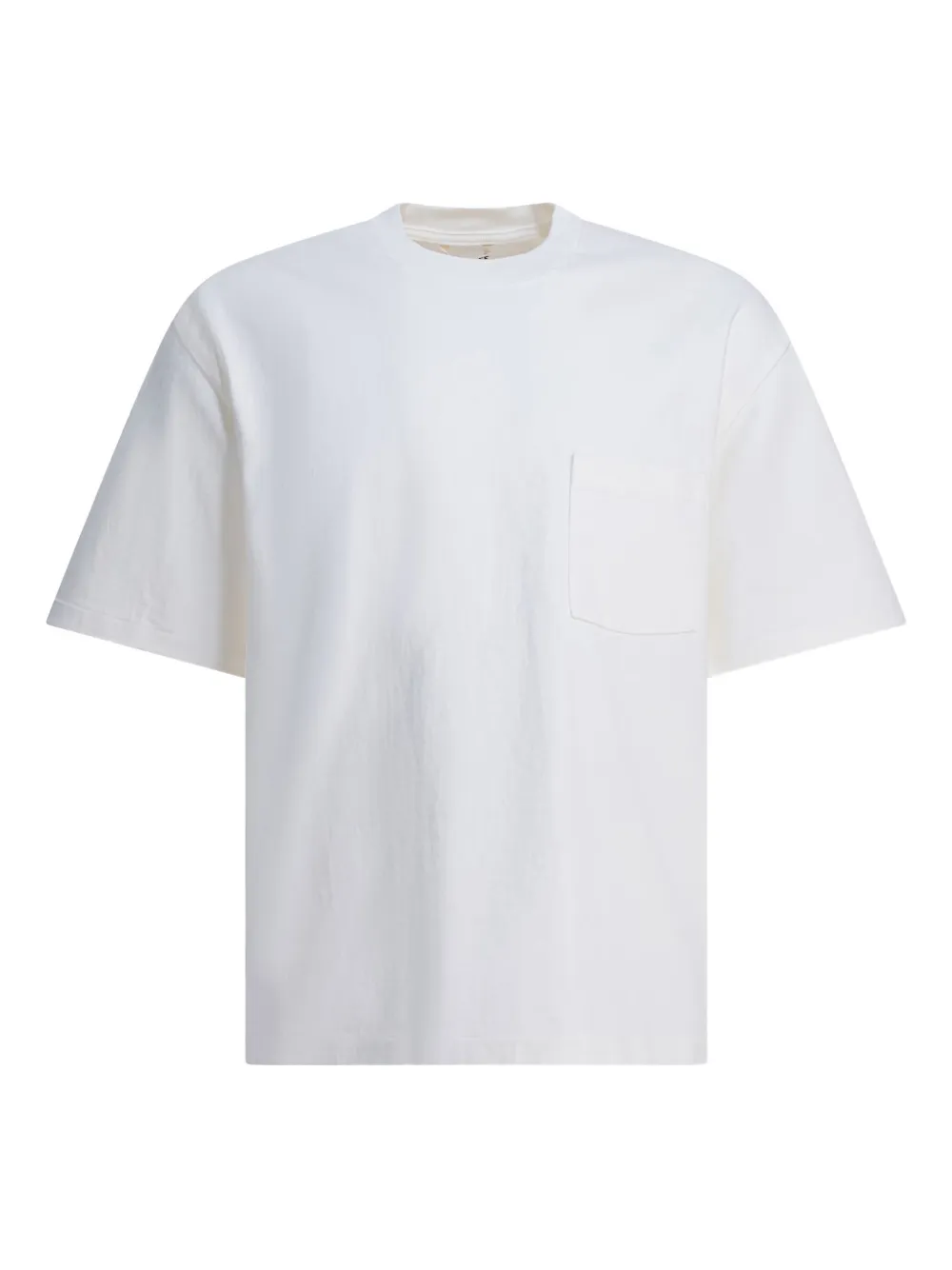 Хлопковая футболка с круглым вырезом Auralee, белый
Хлопковая футболка с круглым вырезом Auralee, белый