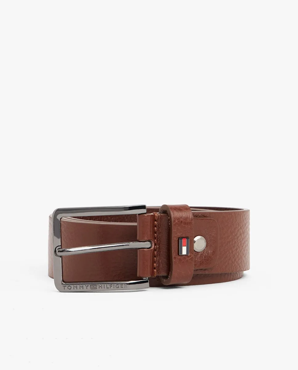Мужской ремень гладкий с металлической пряжкой Tommy Hilfiger, светло-коричневый
Мужской ремень гладкий с металлической пряжкой Tommy Hilfiger, светло-коричневый