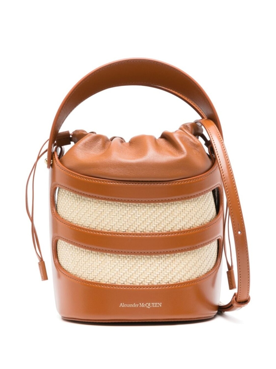 Alexander McQueen сумка-ведро Rise, коричневый
Alexander McQueen сумка-ведро Rise, коричневый