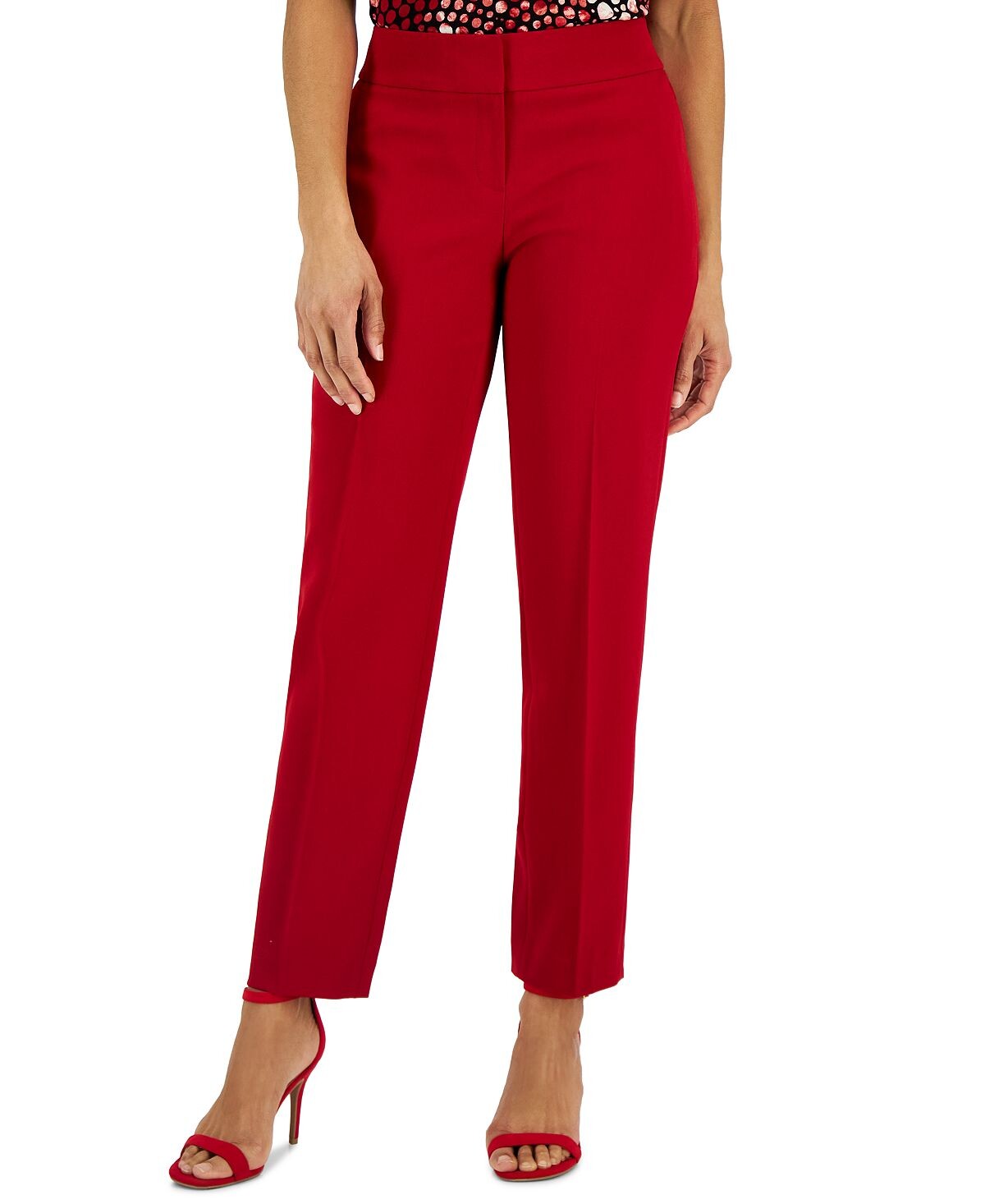 Женские брюки прямого кроя из эластичного крепа Kasper
Женские брюки прямого кроя из эластичного крепа Kasper