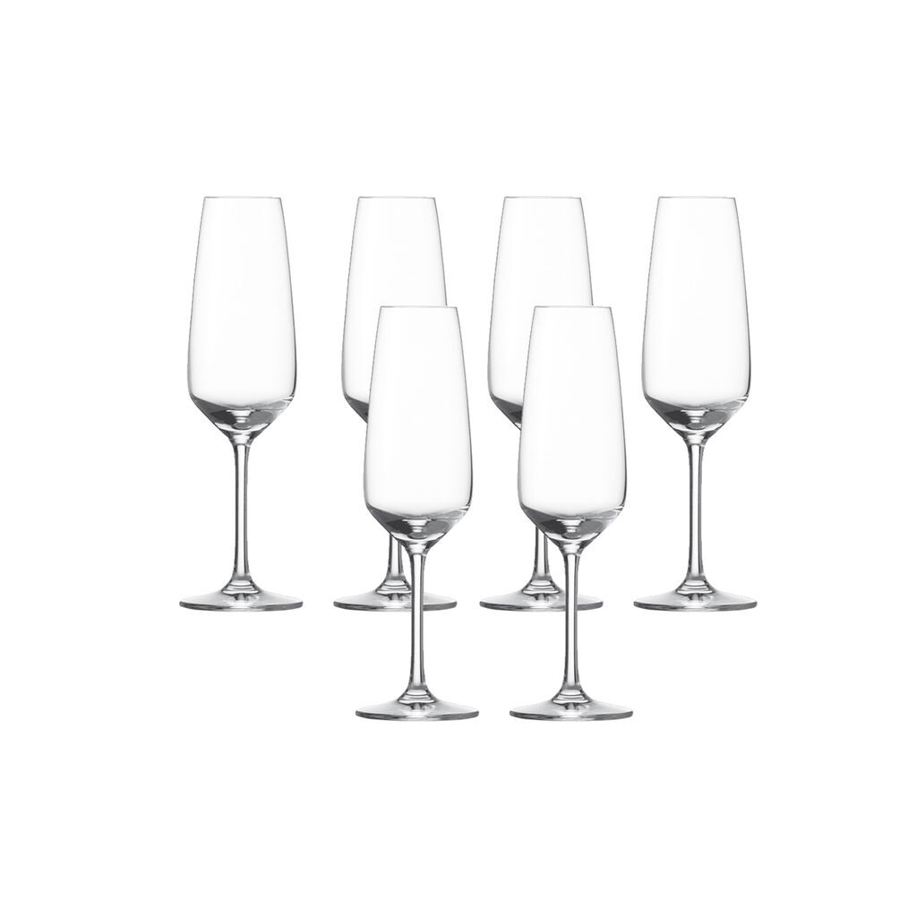 Бокалы для шампанского Schott Zwiesel Taste 283 мл с точкой для муса (6 шт.), прозрачный
Бокалы для шампанского Schott Zwiesel Taste 283 мл с точкой для муса (6 шт.), прозрачный