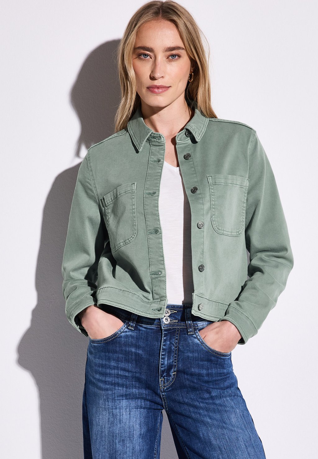 Джинсовая куртка MIT BRUSTTASCHEN Street One, оливковый, Зеленый, Джинсовая куртка MIT BRUSTTASCHEN Street One, оливковый
Джинсовая куртка MIT BRUSTTASCHEN Street One, оливковый, Зеленый, Джинсовая куртка MIT BRUSTTASCHEN Street One, оливковый