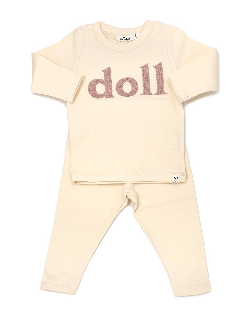 О, детка! Двухкомпонентный комплект с ребристым аппликационным топом Oh baby!, белый
О, детка! Двухкомпонентный комплект с ребристым аппликационным топом Oh baby!, белый