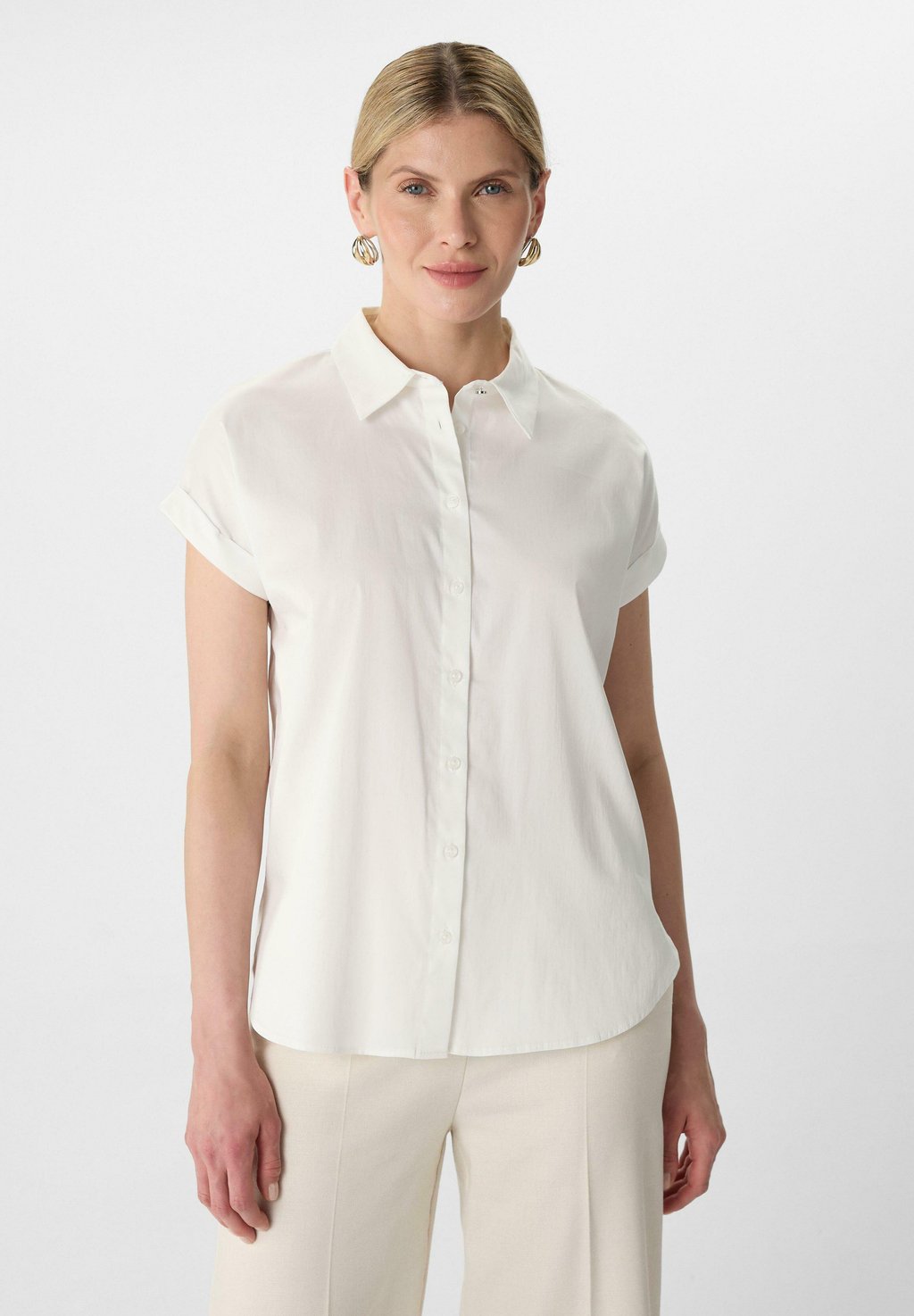 Блузка на пуговицах comma, белый
Блузка на пуговицах comma, белый