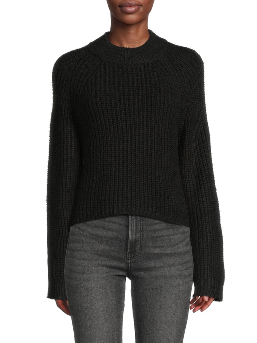 Свитер с рукавами реглан Design History, черный
Свитер с рукавами реглан Design History, черный