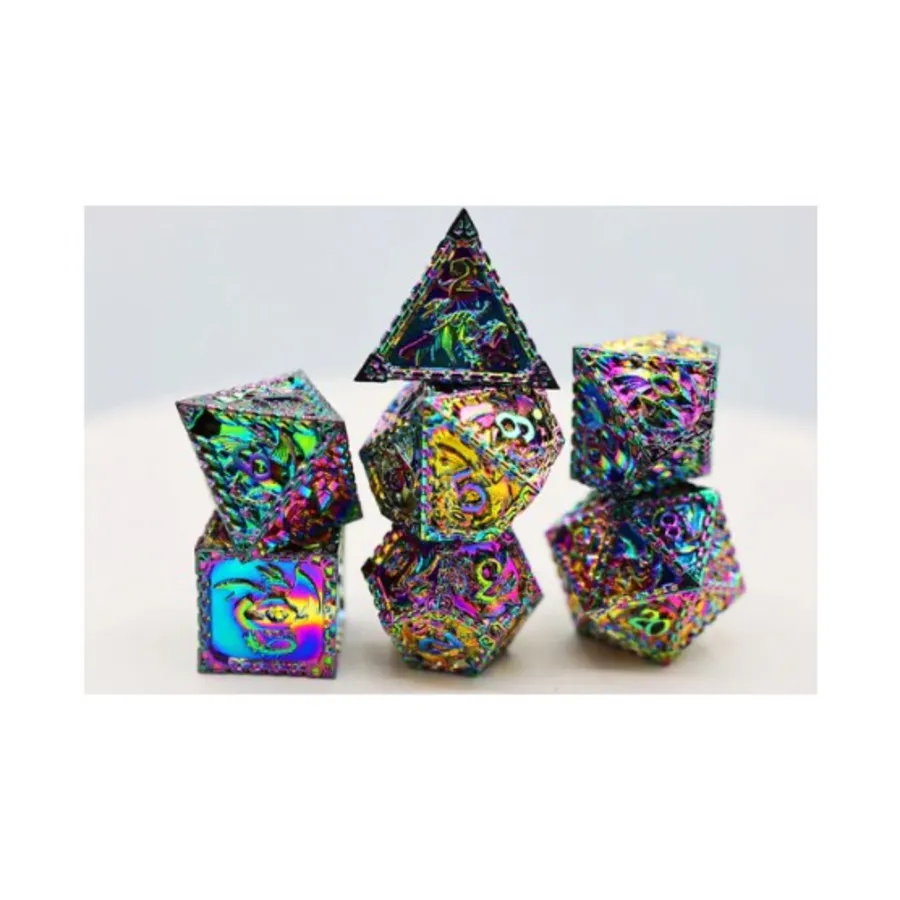 Набор Dragon Poly — Мистик (7), Dice Sets - Metal - Dragonstone, Dragon, Dragon Scale, Hidden Dragon
Набор Dragon Poly — Мистик (7), Dice Sets - Metal - Dragonstone, Dragon, Dragon Scale, Hidden Dragon