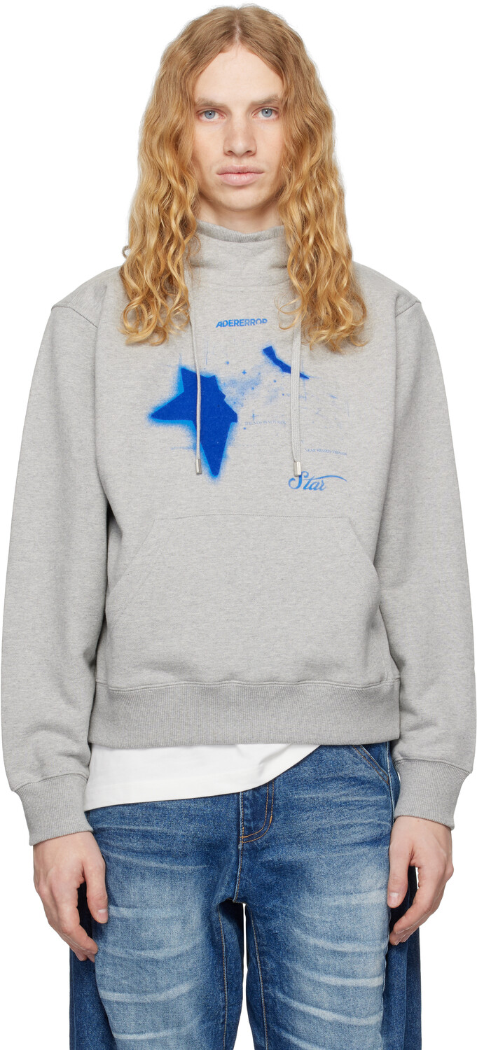 Серый продукт. 35 Толстовка с капюшоном ADER error, серый
Серый продукт. 35 Толстовка с капюшоном ADER error, серый