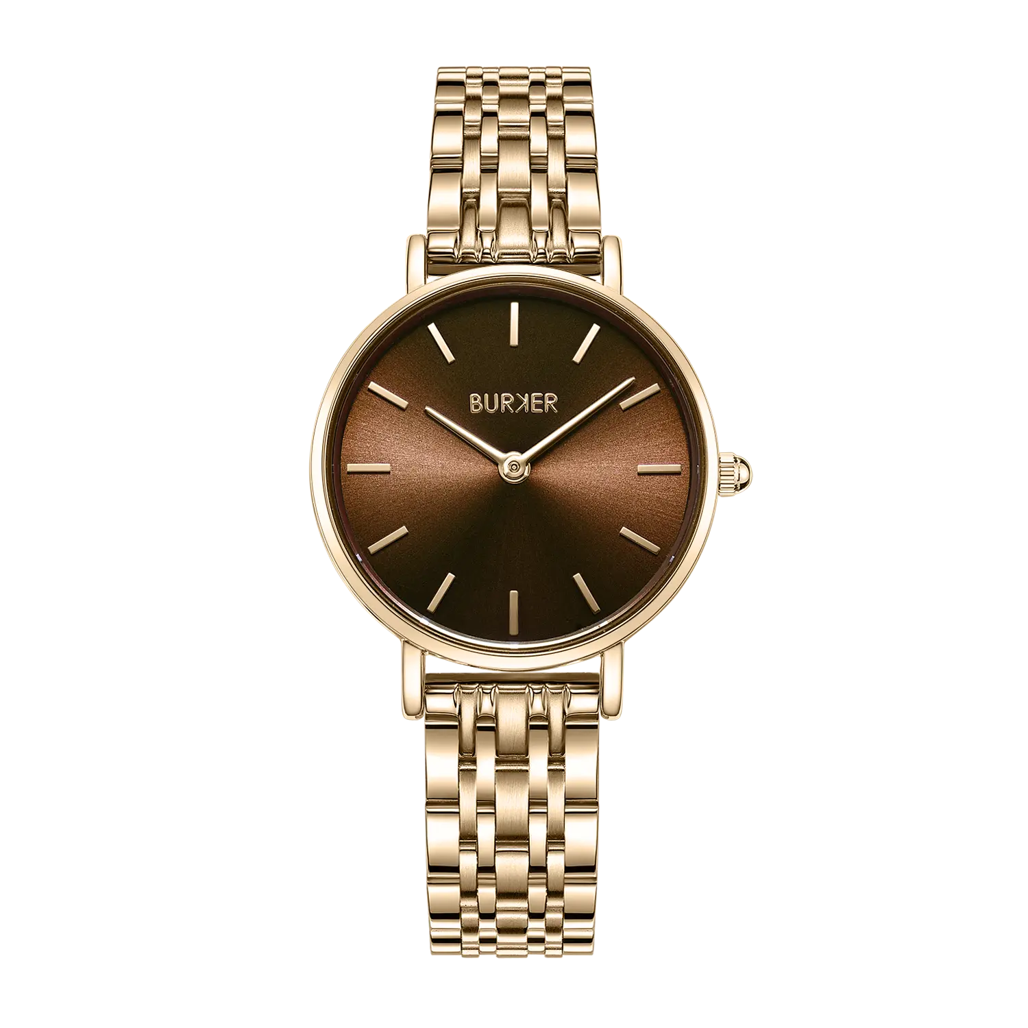 Часы Ruby Petite Gold Brown Burker
Часы Ruby Petite Gold Brown Burker