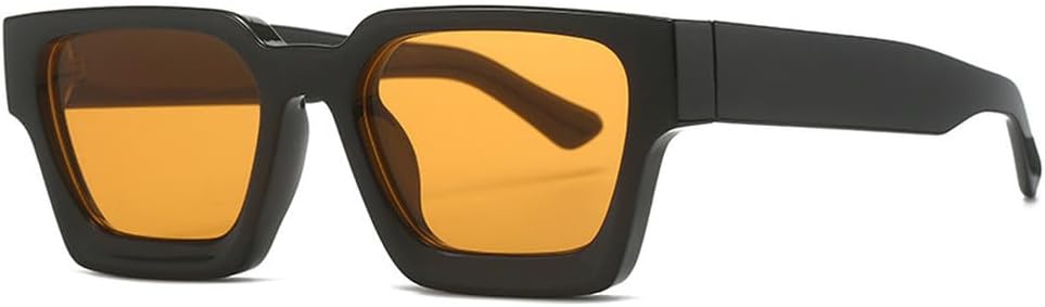 Модные женские квадратные солнцезащитные очки с прозрачными градиентными линзами в стиле ретро, мужские солнцезащитные очки UV400 с леопардовым принтом WNCKSQ, Black Orange
Модные женские квадратные солнцезащитные очки с прозрачными градиентными линзами в стиле ретро, мужские солнцезащитные очки UV400 с леопардовым принтом WNCKSQ, Black Orange