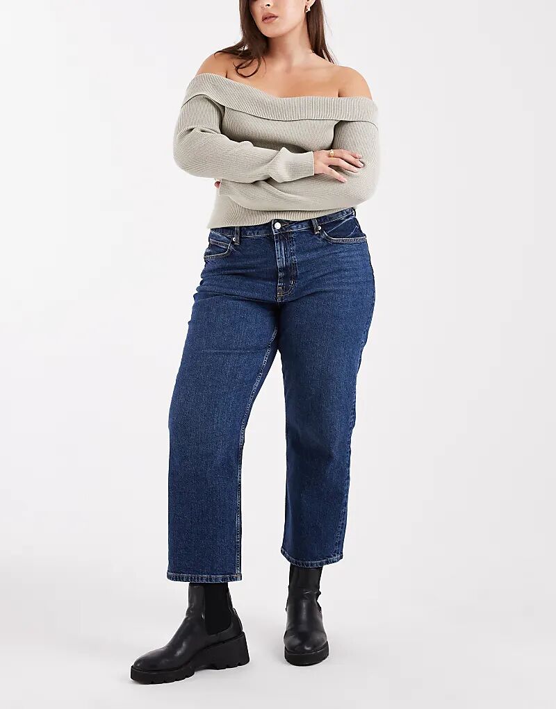 Джинсы прямого кроя ASOS DESIGN Curve Comfort, выбеленного черного цвета
Джинсы прямого кроя ASOS DESIGN Curve Comfort, выбеленного черного цвета