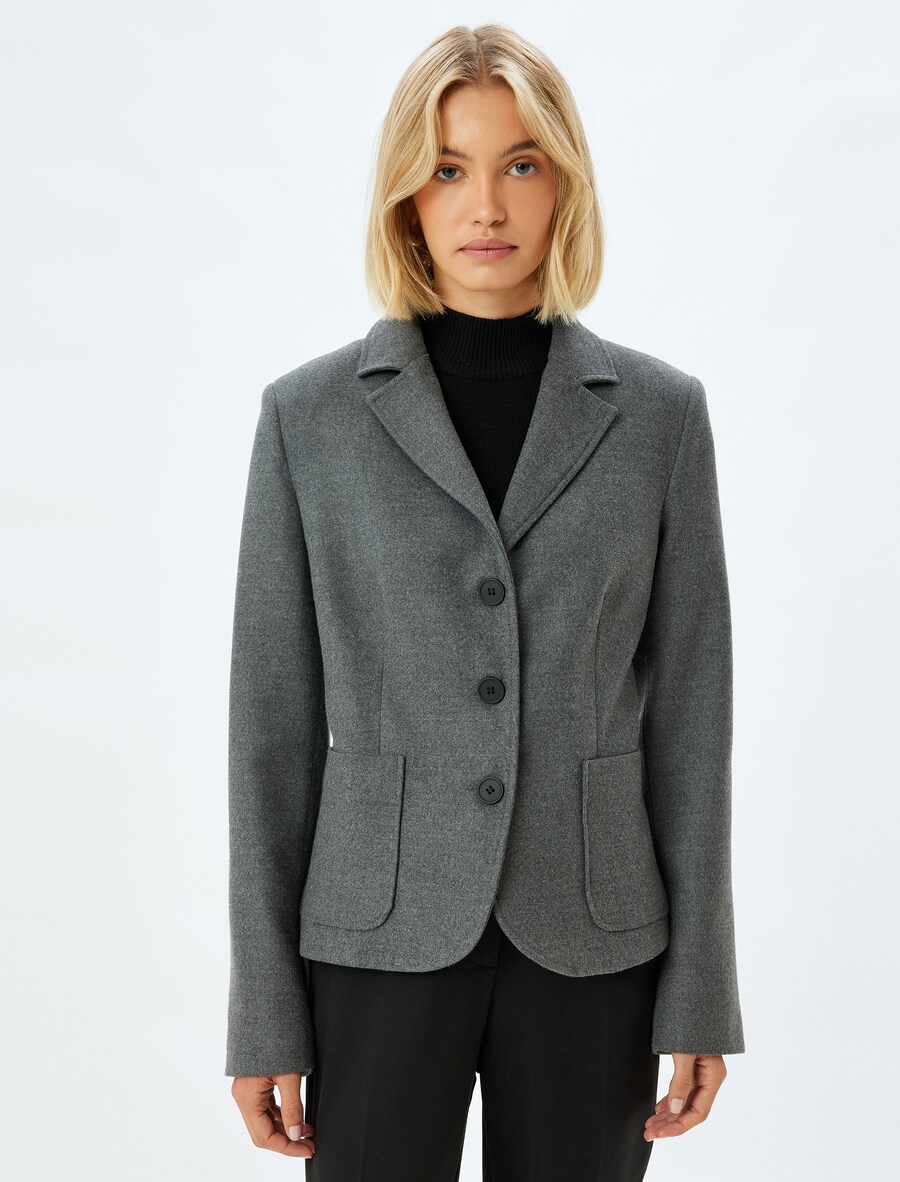 Блейзер Koton, серый
Блейзер Koton, серый