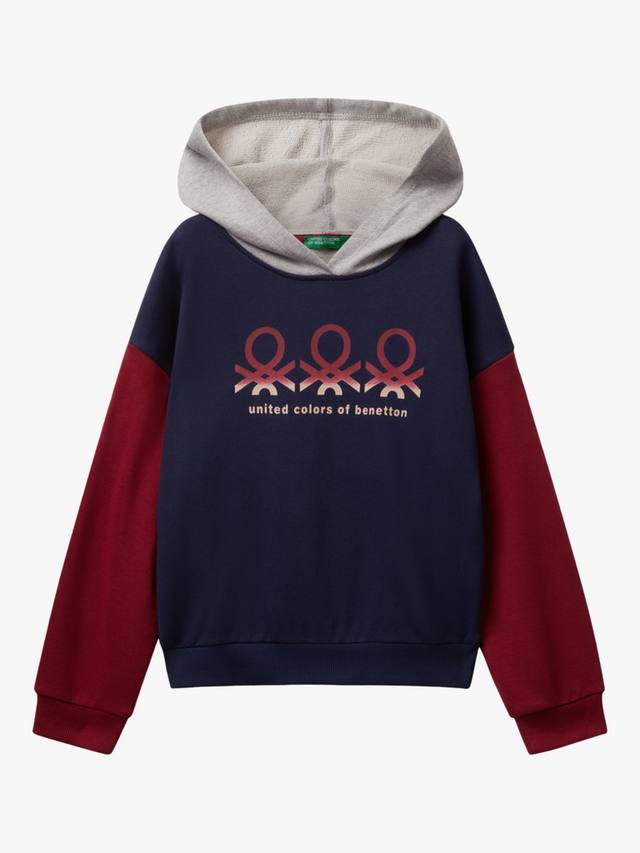 Детская худи с цветными блоками и логотипом из хлопка Benetton, Multi
Детская худи с цветными блоками и логотипом из хлопка Benetton, Multi