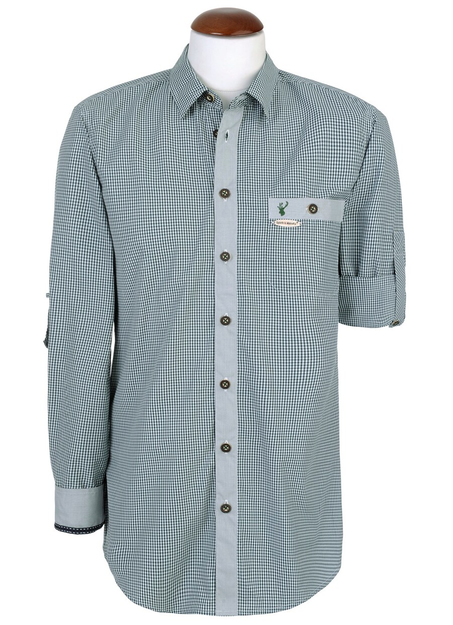 Облегающая традиционная рубашка на пуговицах SPIETH & WENSKY Dorf, светло-зеленый
Облегающая традиционная рубашка на пуговицах SPIETH & WENSKY Dorf, светло-зеленый