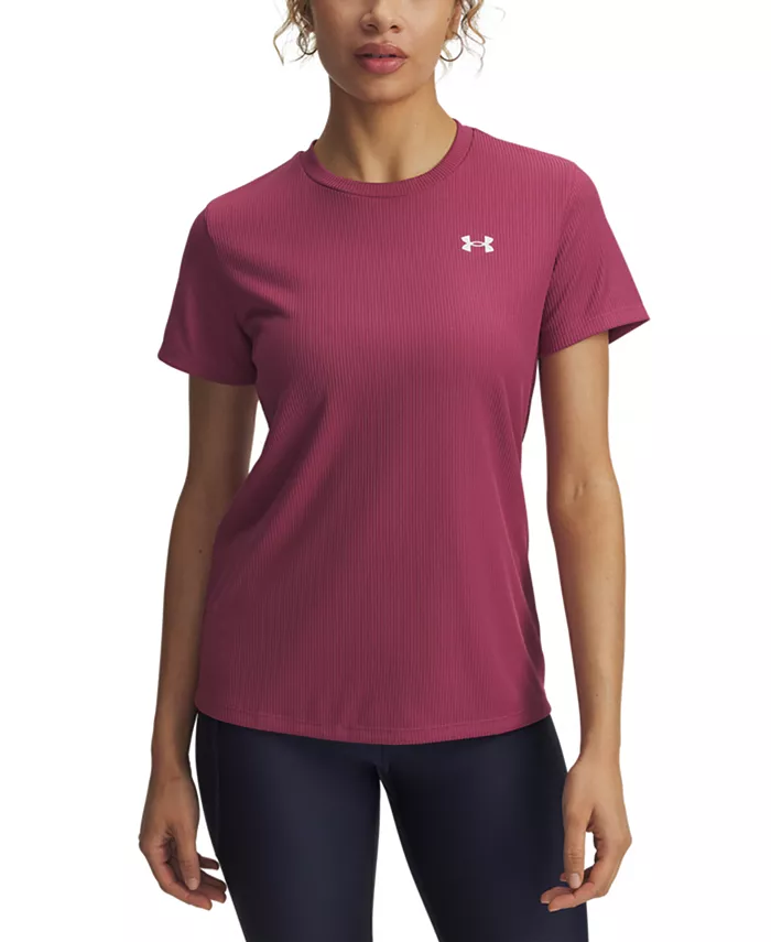 Женская футболка UA Tech Rib с коротким рукавом Under Armour, розовый
Женская футболка UA Tech Rib с коротким рукавом Under Armour, розовый