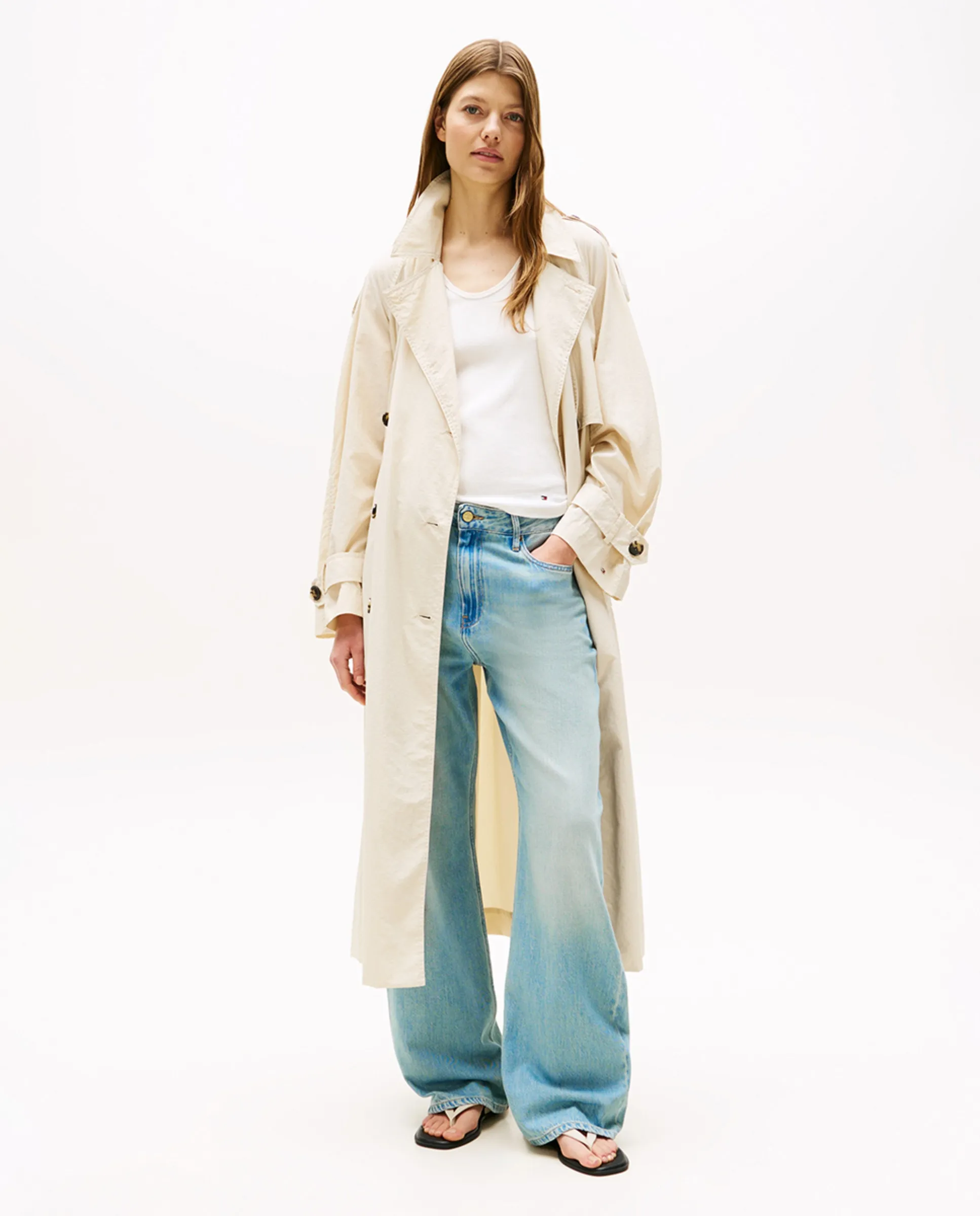 Женское длинное пальто с поясом Tommy Hilfiger, белый
Женское длинное пальто с поясом Tommy Hilfiger, белый