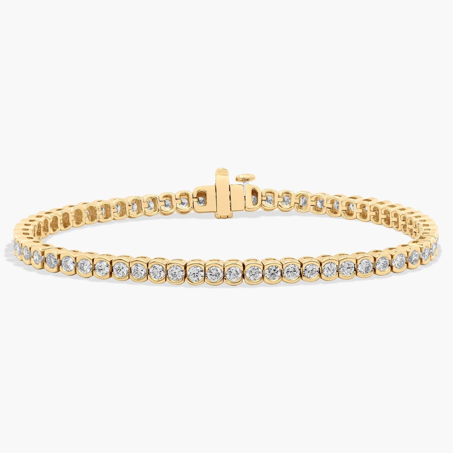 Теннисный браслет с 7-дюймовым безелем и выращенными в лаборатории бриллиантами из 14-каратного желтого золота (4 карата, двойной - FG / VS2-SI1) Blue Nile
Теннисный браслет с 7-дюймовым безелем и выращенными в лаборатории бриллиантами из 14-каратного желтого золота (4 карата, двойной - FG / VS2-SI1) Blue Nile