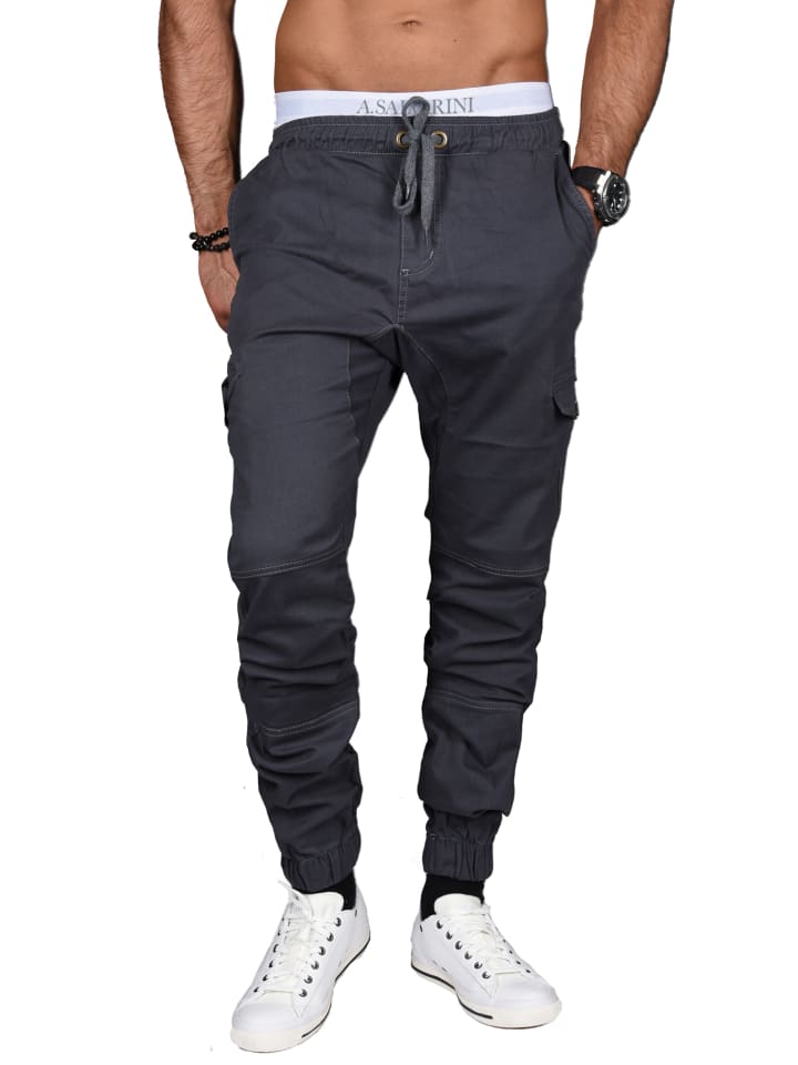 Брюки-Карго Alessandro Salvarini, антрацит
Брюки-Карго Alessandro Salvarini, антрацит