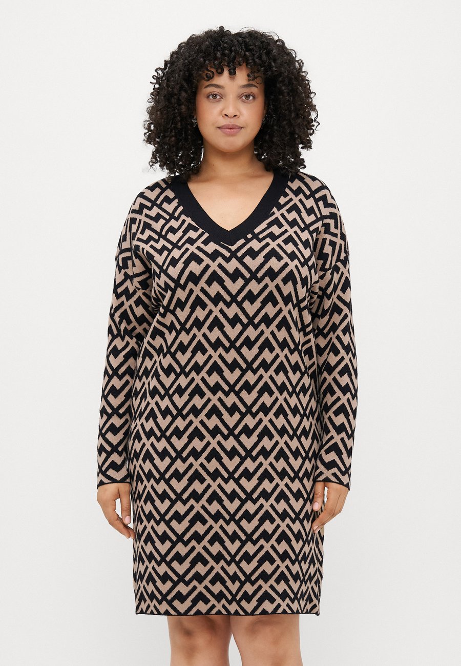 Платье Vero Moda Curve VMCARIA BATWING DRESS, Black/Silver Mink/Black
Платье Vero Moda Curve VMCARIA BATWING DRESS, Black/Silver Mink/Black