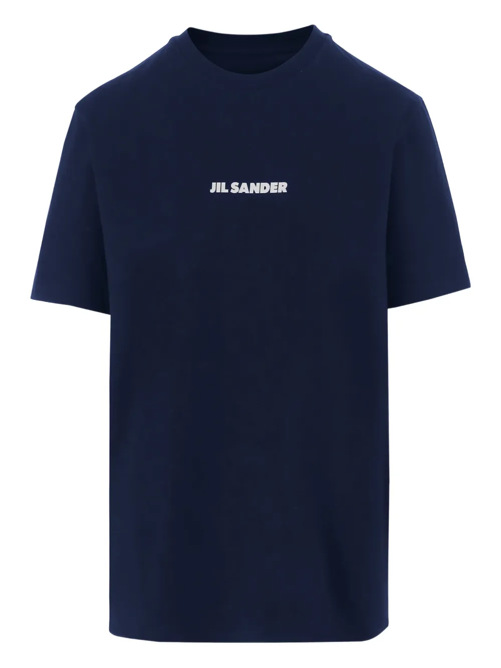 Хлопковая футболка с принтом логотипа Jil Sander, синий
Хлопковая футболка с принтом логотипа Jil Sander, синий
