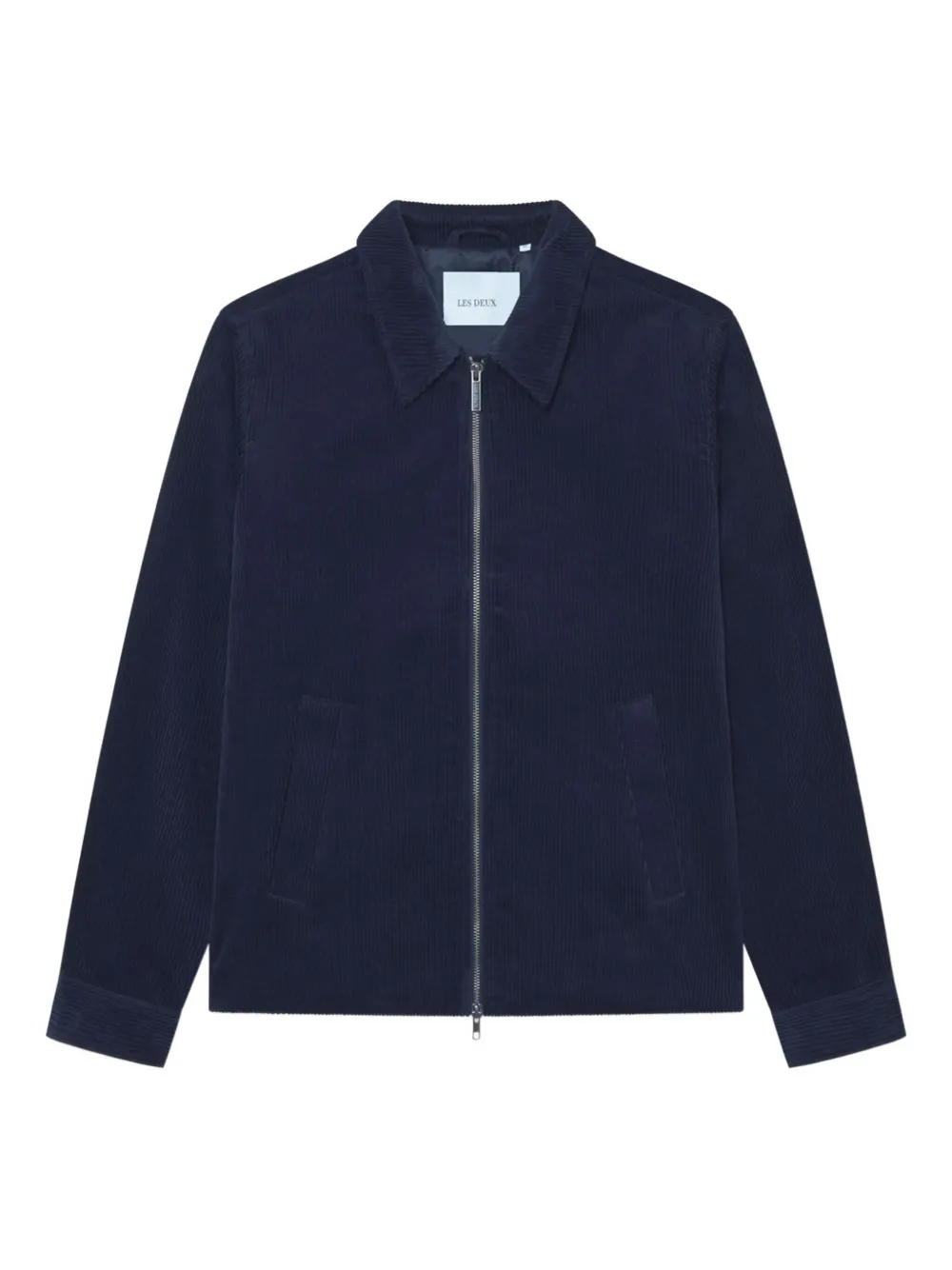 Куртка с застежкой-молнией в рубчик Les Deux, синий
Куртка с застежкой-молнией в рубчик Les Deux, синий
