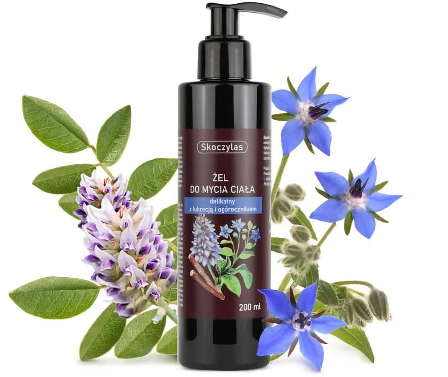 Нежный гель для мытья тела с солодкой и огуречником Skoczylas
Нежный гель для мытья тела с солодкой и огуречником Skoczylas