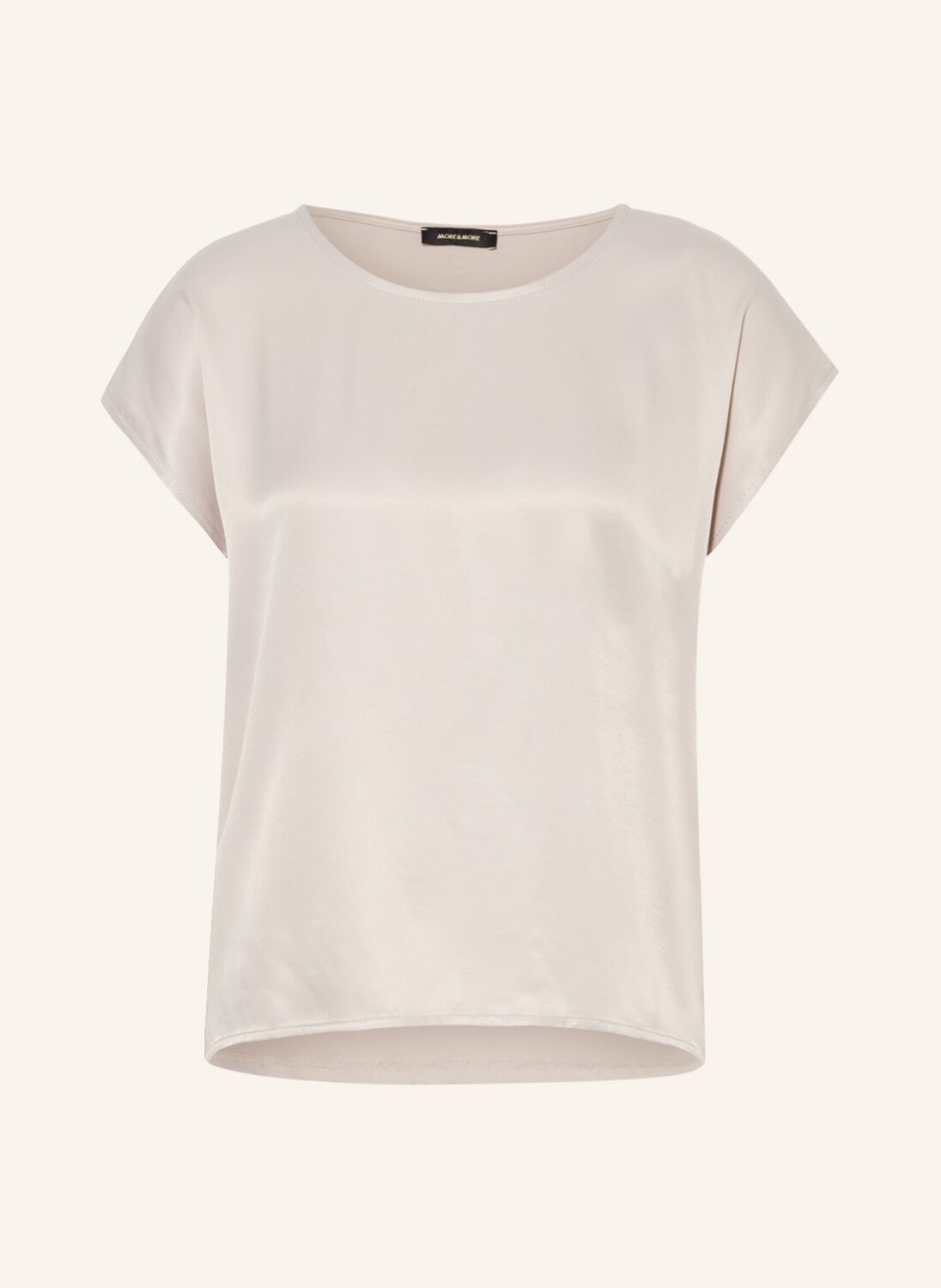 Футболка MORE & MORE im Materialmix, бежевый
Футболка MORE & MORE im Materialmix, бежевый