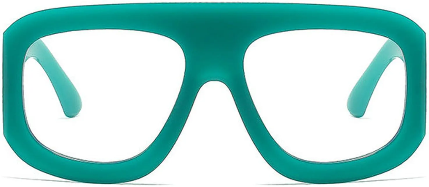 COTIA Модные квадратные солнцезащитные очки большого размера для женщин и мужчин, с толстой оправой, широкими дужками, в винтажном панк-стиле, Green Clear
COTIA Модные квадратные солнцезащитные очки большого размера для женщин и мужчин, с толстой оправой, широкими дужками, в винтажном панк-стиле, Green Clear